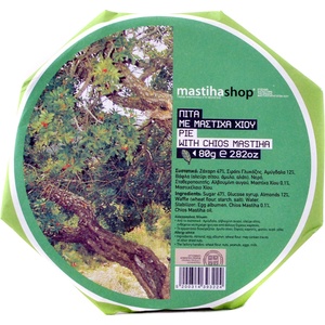 Mastiha Пита с вафлени кори и мастиха, 80 g, Mastiha (393224 (ZAX-081))