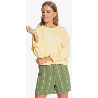 Roxy Break Away crew pale banana
