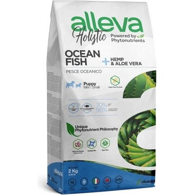 Alleva Holistic dog Puppy & Junior Mini ocean fish 2 kg