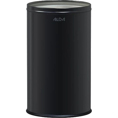 Alda Odpadkový koš Room Basket 18 l, lakovaná ocel, černá 608A