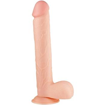 Image 1 of DreamToys Дилдо с тестиси и вакуумна основа