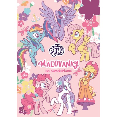My Little Pony Maľovanky so samolepkami