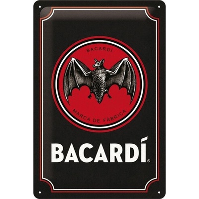 Nostalgic Art Plechová Ceduľa Bacardi Logo