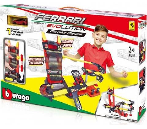 Bburago Ferrari Evolution Elevator Playset