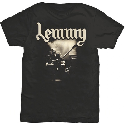 Lemmy tričko Lived to Win čierne