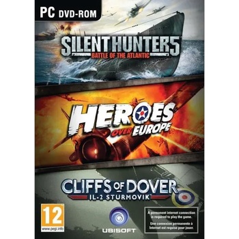 Ubisoft Silent Hunter 5 + Heroes Over Europe + IL-2 Sturmovik Cliffs of Dover (PC)