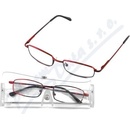 Dioptrické okuliare čtecí American Way červené v etui