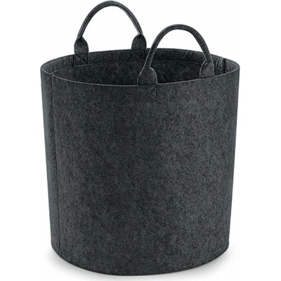 BagBase plstěnný koš S 30 x 30 cm uhlová melír BG728