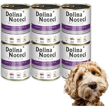 Dolina Noteci Premium králik a brusnice 400 g