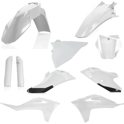 Acerbis plastový full kit sa hodí pre GASGAS EX300/EXF250/350/450/MC125/MCF250/450 21- biela/čierna