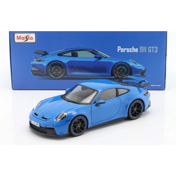 Maisto 2022 Porsche 911 GT3 modré 1:18