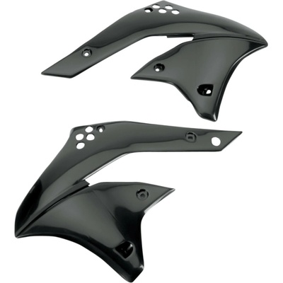 UFO kryty chladiče KAWASAKI KXF 250 06-08, barva černá