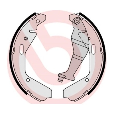 Sada brzdových čeľustí BREMBO S 79 502