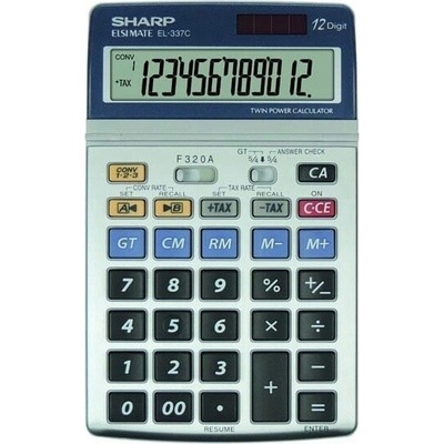 Sharp Kancelářská kalkulačka SH-EL337C