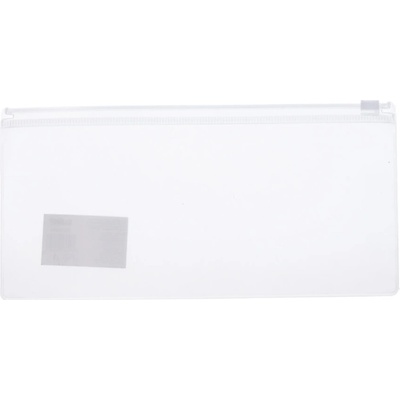 UNIPAP Složka se zipem 23x11 cm - Transparentní /W034081/