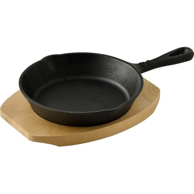 Masterpro Pánev litinová COOK & SHARE 15,8 cm černá BGMP-3803-EM
