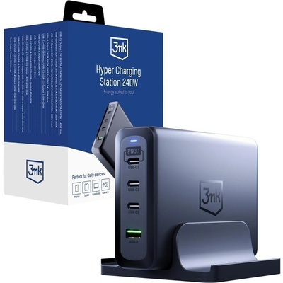 Púzdro 3mk Protection Príslušenstvo - Nabíjacia stanica 3mk Hyper 240W