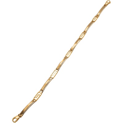 VipGold Златна мъжка синджирна гривнa 8.58 гр (GRSM70)