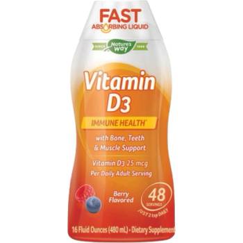 Image 1 of Nature's Way Vitamin D3 Fast Absorbing Liquid [480 мл]