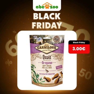 Carnilove Dog Semi Moist Snack Quail enriched with Oregano 200 g