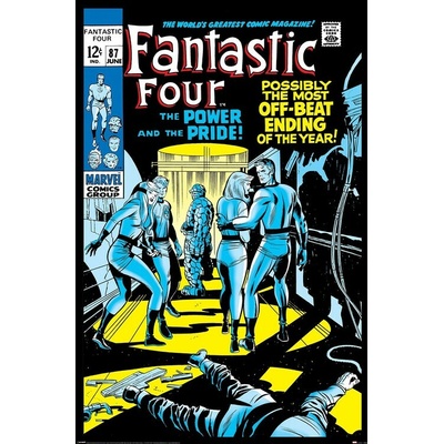 Plagát, Obraz - Fantastic Four - Power & Pride, 61 × 91.5 cm