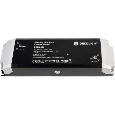 Deko Light OCTO, DIM, CC, RSM napájecí zdroj pro LED konstantní napětí 100 W 2700 mA - 8.30 A 12 V/DC 1 ks