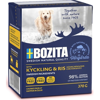 Bozita Dog: Пилешко месо и ориз в желе 370 г