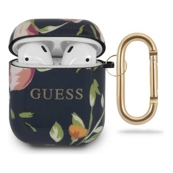 Guess Silikonové puzdro pre AirPods 1/2 GUACA2TPUBKFL03