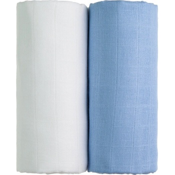 T-Tomi Osušky látkové TETRA 100x90 cm 2 ks biela/modrá