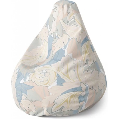 Sablio Sedací vak Pear Listí Sablio 70 x 95 x 15 cm