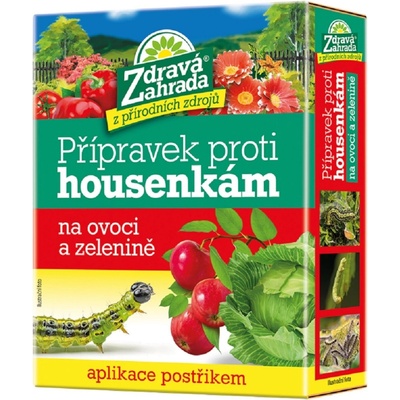 Zdravá zahrada Přípravek proti housenkám na ovoci a zelenině 2 x 10 g