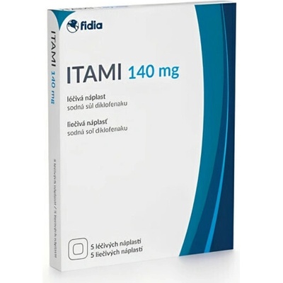 ITAMI 140 mg Liečivá náplasť 5 ks