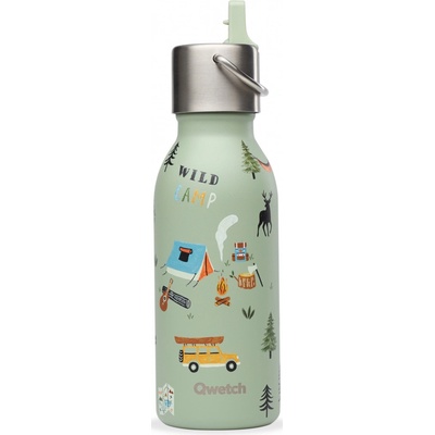 Qwetch KIDS izotermická lahev 350 ml Yosemitská zeleň