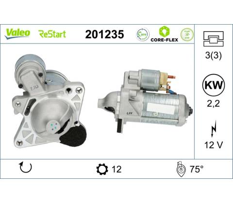 Štartér VALEO 201235
