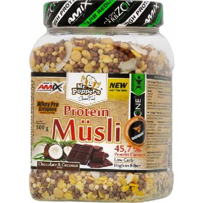 Amix Proteín Müsli 500 g čučoriedka-vanilka