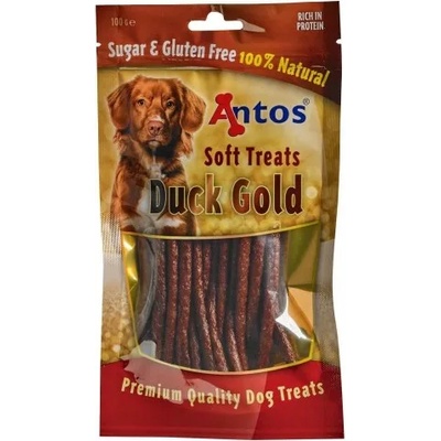 ANTOS Duck Gold - лакомство за куче - вкусни солети от патешко 100 гр - Нидерландия - 20222