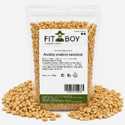 FITBOY Arašídy pražené nesolené 5000 g