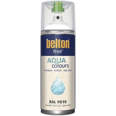 Belton farba v spreji 9010 400 ml lesklá čistobiela