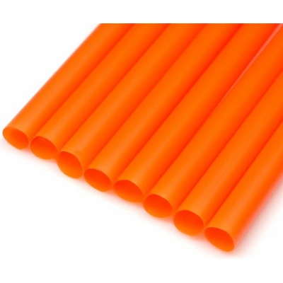 Trinkhalme Jumbo červené PP 250 x 8 mm 150 ks