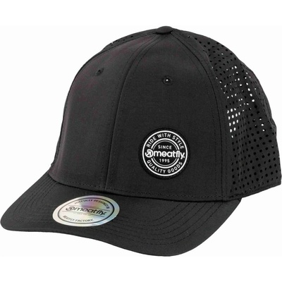 Meatfly шапка с козирка Ollie Perfor Cap Black Round | Черна | Meatfly | Cheren | МЪЖЕ | ЕДИН РАЗМЕР