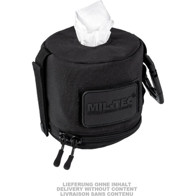 Mil-Tec Molle чантичка за носни кърпички, черна (16000102)