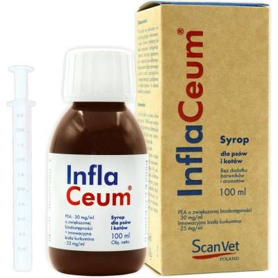 SCANVET InflaCeum - doplňky stravy pro psy a kočky - 100ml