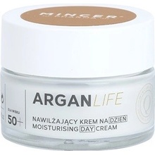 Mincer Pharma ArganLife N° 800 50+ hydratační denní krém N° 801 Argan and Abyssinian Oils UVA UVB Filters 50 ml