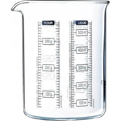 ODMIERKA PYREX 0,5L, 10X12CM, SKLO