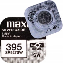 Maxell Silver Oxide 395 1ks 395/SR927SW/V395