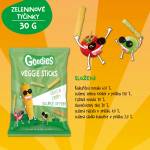 Goodies Зеленчукови пръчици Goodies 30 г