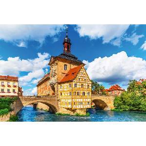 DIMEX ART Флизелинов фототапет кметство на бамберг 375 x 250 см