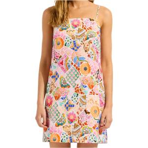 Seafolly Дамска рокля Seafolly Beach Bohème Bandeau Mini Dress - Parfait Pink - размер XS (134-1887-0111)