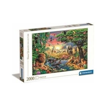 Clementoni Puzzles 2000 HQ The African Gathering