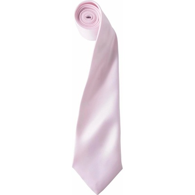 Premier Workwear Pánská saténová kravata PR750 Pink